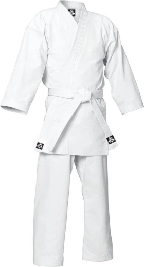 Kids' kimono DBX BUSHIDO for karate with white belt