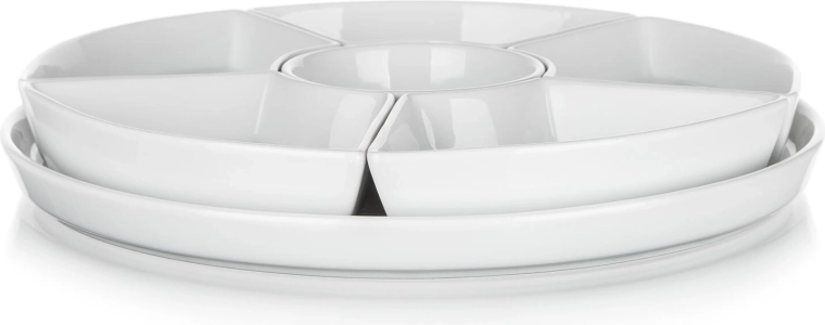 Elegant white porcelain