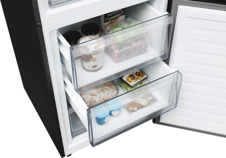Transparent freezer drawers