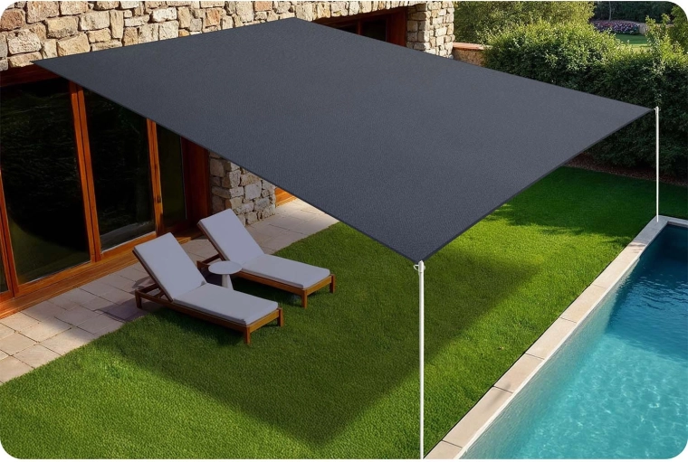 Up to 12 m² of pleasant shade