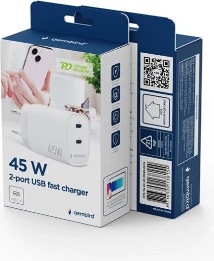 Schnelles Laden mit USB Power Delivery bis 45 W
