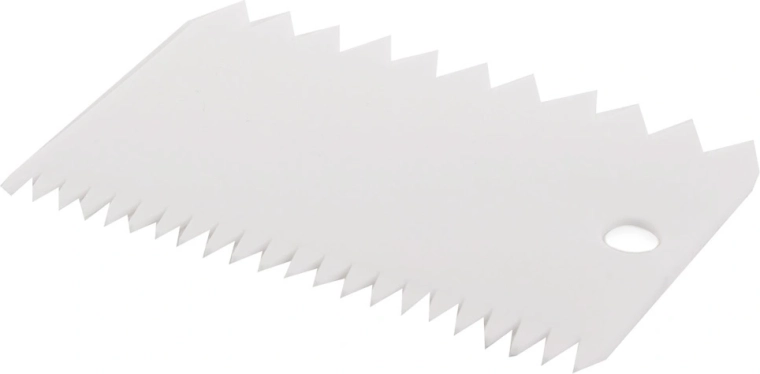 Spatule dentelée de pâtisserie 11 cm
