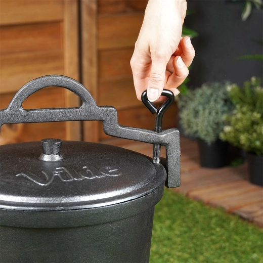 Fester Deckel mit Belüftung und Sicherung