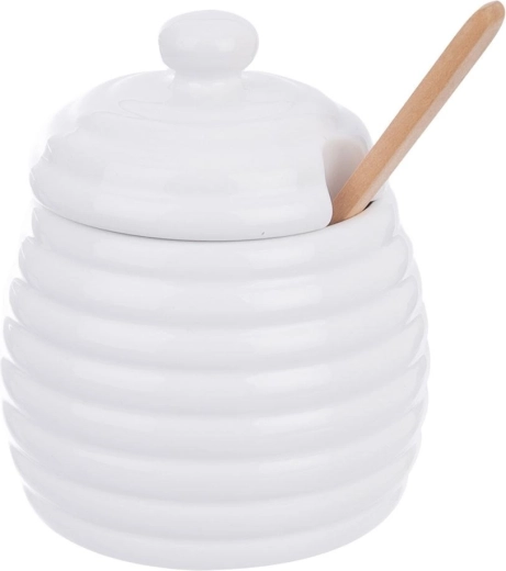 Komfortables Servieren mit Deckel und Löffel