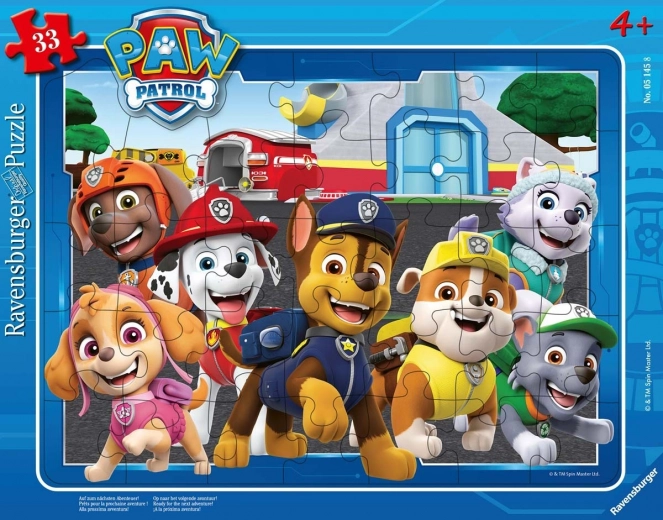 Puzzle 33 pieces Paw Patrol