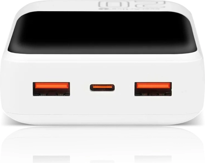 Three ports for simultaneous power