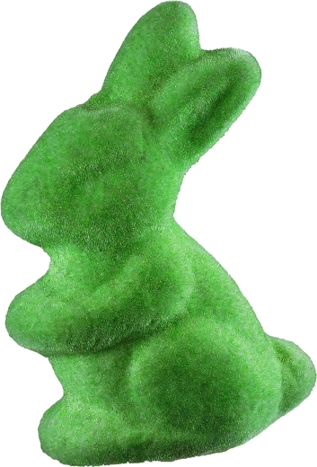 Flauschiges grünes Häschen 9 cm