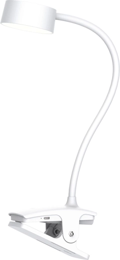 Solight LED oplaadbare bureaulamp met klem 2 W, 210 lm, 3CCT, wit