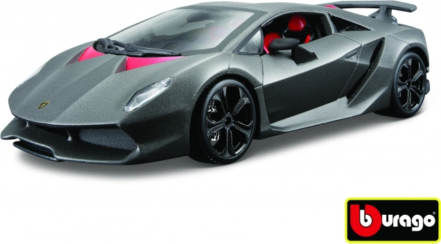Modell Lamborghini Sesto Elemento 1:24 Metallic Grau