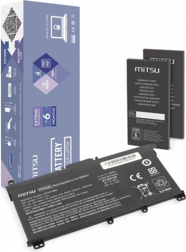 Batterie pour HP 240 250 G7 G8, 340 348 G5 G7 3400 mAh (39 Wh) 11,4 V