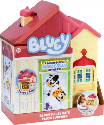 Überraschungshäuschen mit Bluey Plüschtier