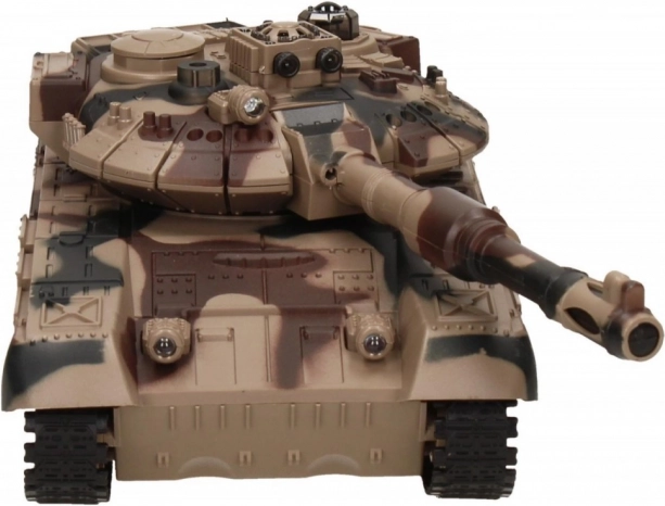 Two-tank duels with life indicator