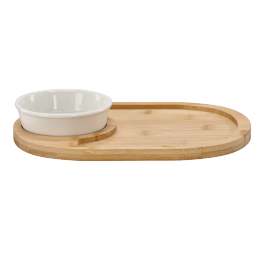 Integrierter Platz für Dips und Saucen