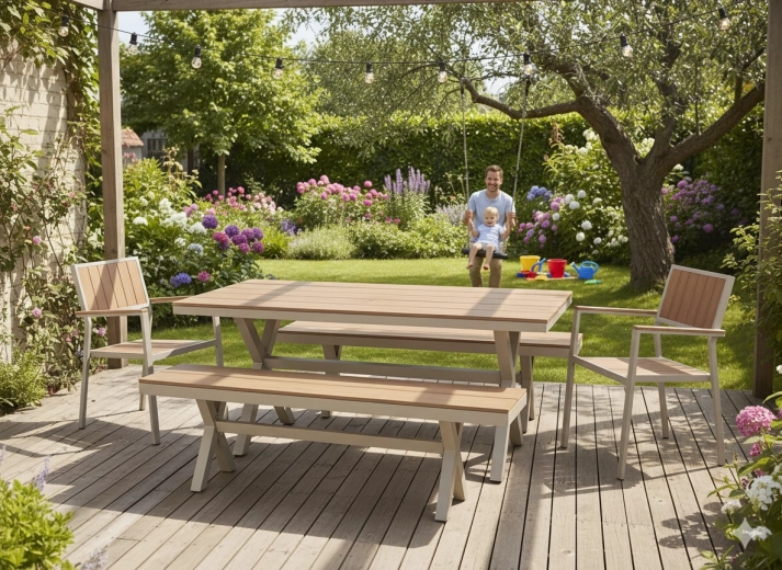 Create a coordinated garden set