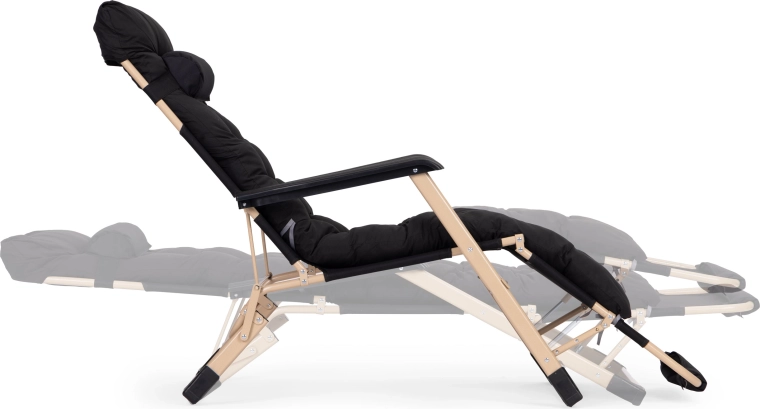 3 footrest positions for the perfect posture