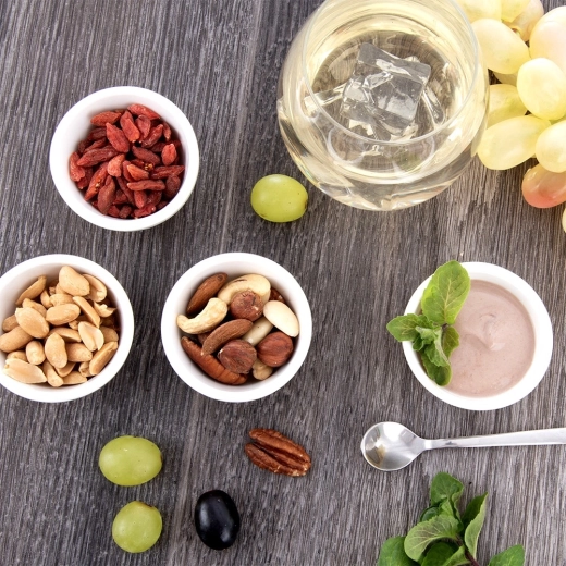 Perfekt für Snacks und Verkostungen