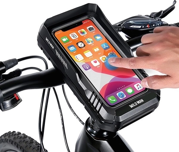 Touch-venster voor navigatie tijdens het rijden