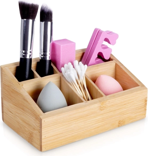 Bamboe cosmetica-organizer Eleganza