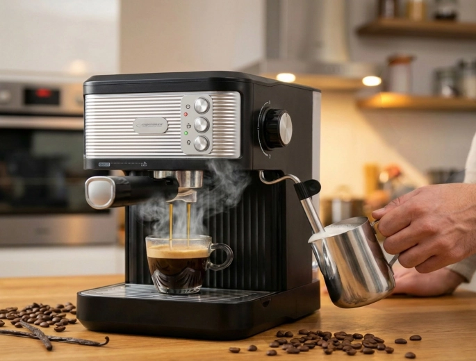 Boissons lactées crémeuses grâce à la buse vapeur