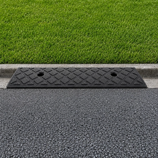Smooth access over curbs and thresholds