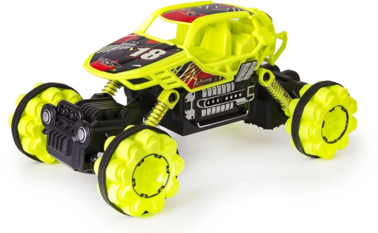 Ferngesteuertes Offroad-Geländefahrzeug, gelb