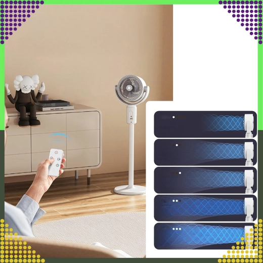 Große Oszillation für gleichmäßige Kühlung