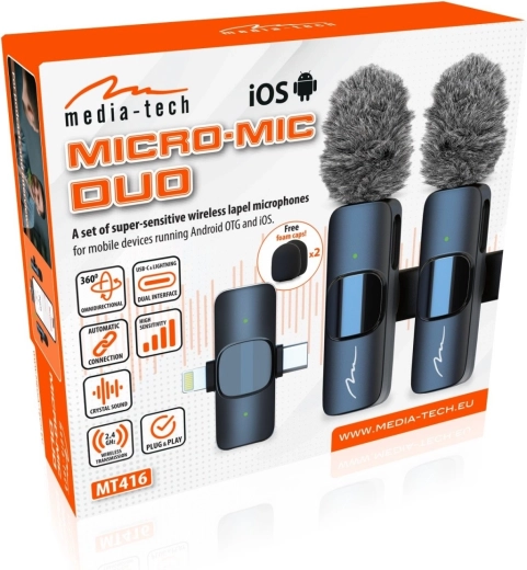 Dubbele compatibiliteit USB‑C en Lightning