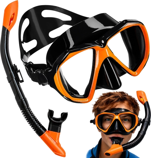 RENEW FORCE duikmasker met snorkel