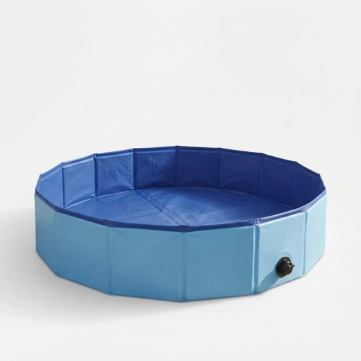 Piscine pliable pour animaux de compagnie 120 × 30 cm