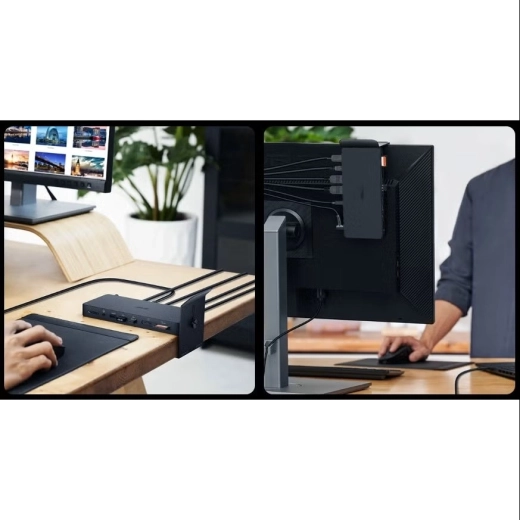 Flexible mounting and tidy cable management