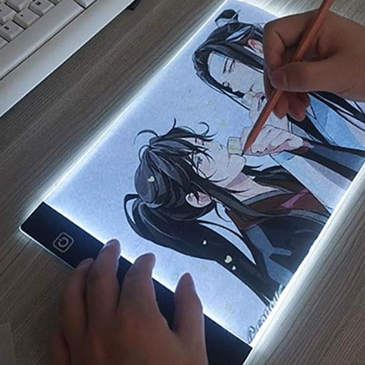 Even LED backlighting for precise tracing