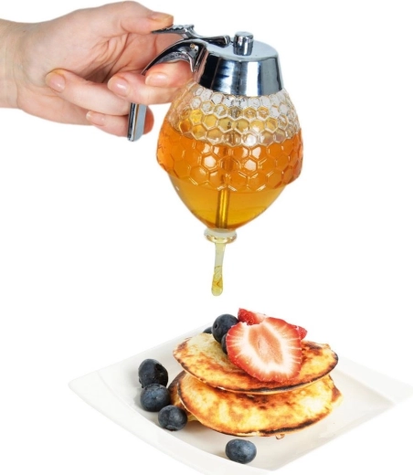 Ideaal voor honing, siropen en chocolade