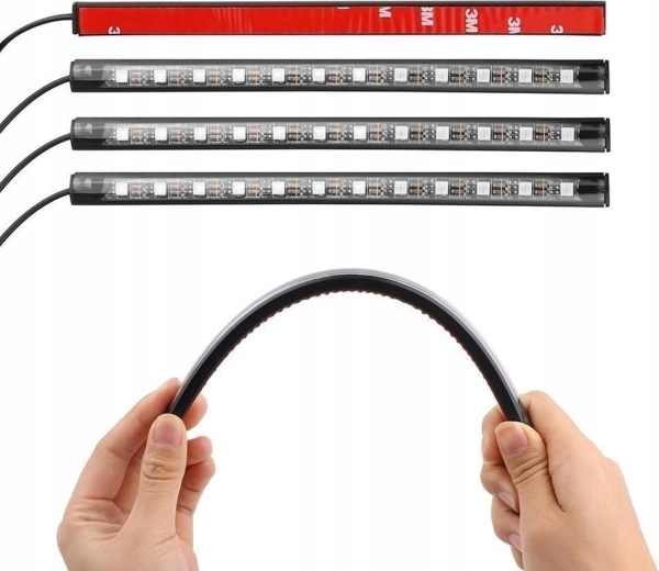 Flexibele strips met eenvoudige montage