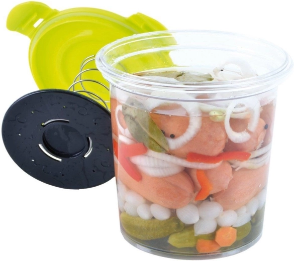 Federdruck für perfekt bedeckte Marinade