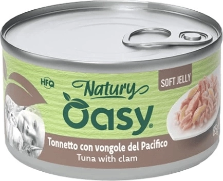 Oasy Natury Soft Jelly – tuna with mussel 150 g
