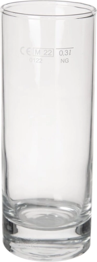 Classico glass 0.33 l with 0.3 l measure mark