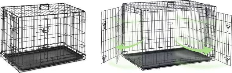 Dubbele deur voor maximale toegankelijkheid
