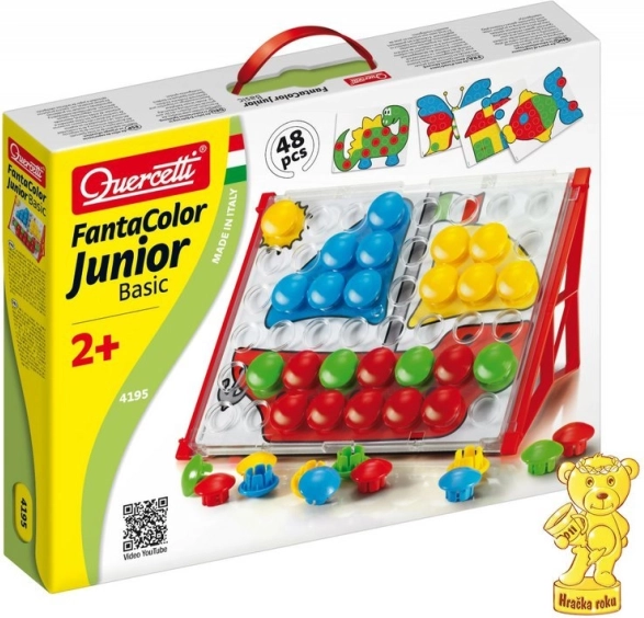 Quercetti Fantacolor Junior Basic Mosaik für Kinder
