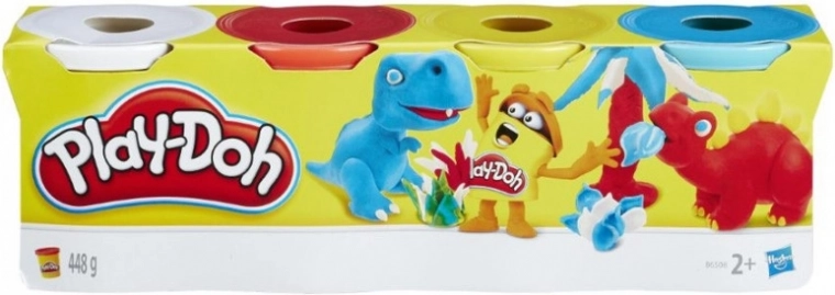 Play-Doh 4 potjes klei – set A – Set