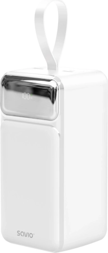 Batterie externe Savio 50 000 mAh blanche