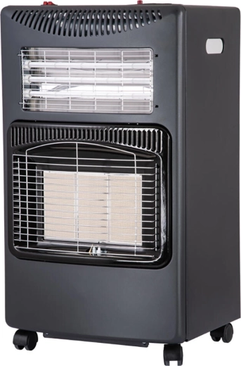 Two heating modes: gas or electricity