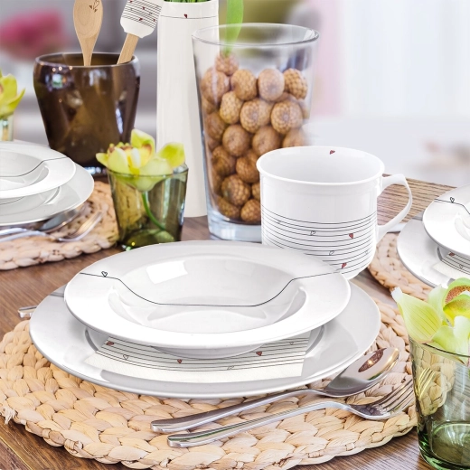 Elegantes Design mit Herzchen