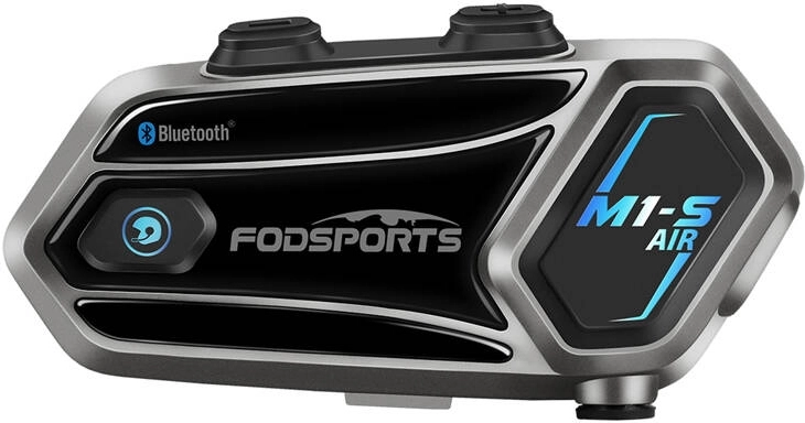 Intercom für Motorräder Fodsports M1-S Air grau