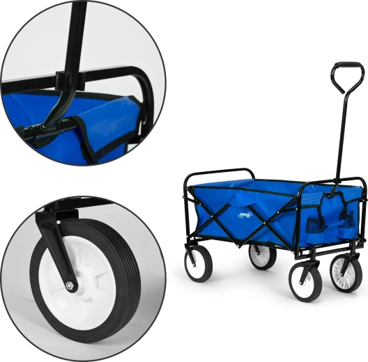 360° maneuverable wheels