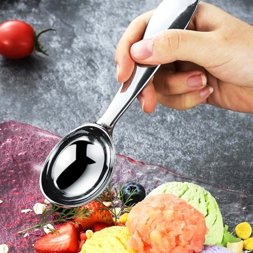 Perfectly shaped scoops without effort