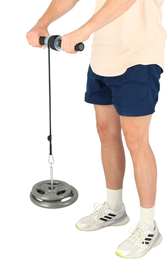 Changement rapide de charge avec mousqueton