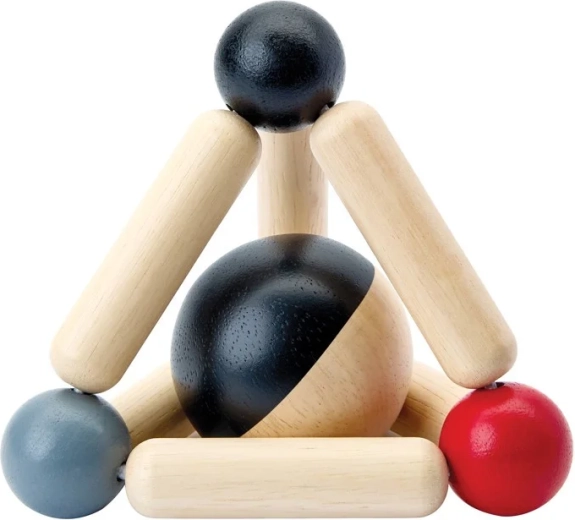 Removable ball and gentle rattling