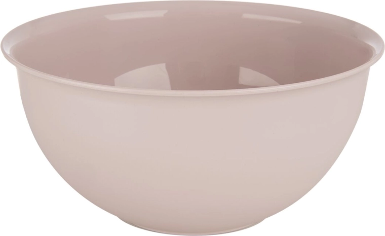 Sandy Plastic Bowl 27.5 cm, Old Pink