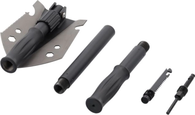 9 gereedschappen in één compact set