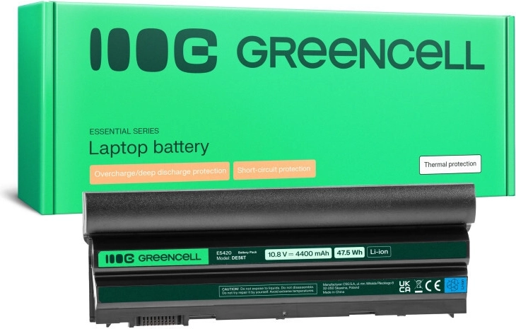 Green Cell Battery for Dell Latitude E5520